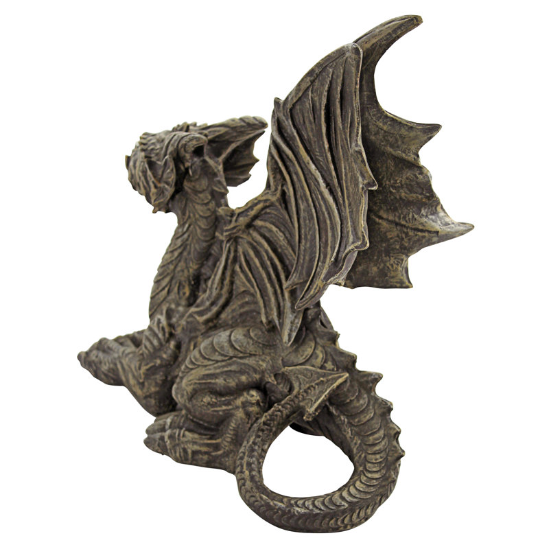 Design Toscano Gargoyle Sentinels Desmond The Dragon Statue